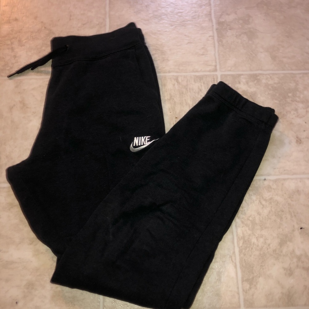 Black joggers
